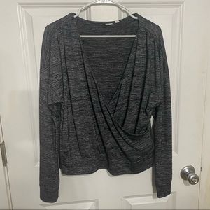 Faux Wrap sweater